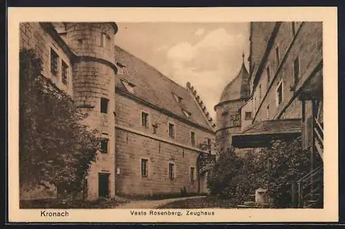 AK Kronach, Veste Rosenberg, Zeughaus