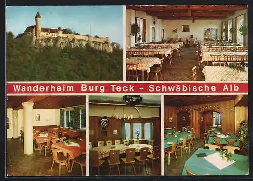 AK Owen /Teck, Wanderheim Burg Teck