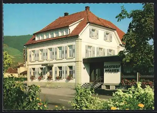 AK Oberkirch /Renchtal, Gasthof-Pension Pfauen