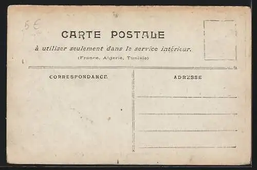 AK Paris, Inondé Janvier 1910, Rue de Lyon, Hochwasser