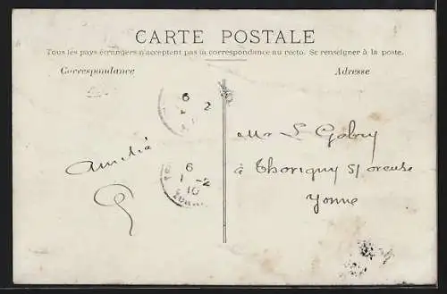 AK Paris, Inondations de Janvier 1910, Les Quais submergés