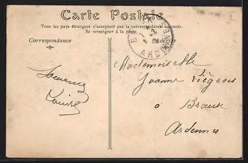 AK Paris, Inondations de Janvier 1910, Pont de l`Alma