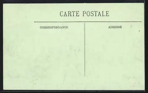 AK Paris, les Pontonniers au Cours la Reine, Inondations de Janvier 1910, Hochwasser