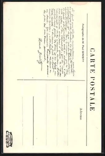 AK Paris, Inondations de Janvier 1910, La Rue de Seine