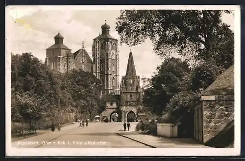 AK Ingolstadt, Dom z. Sch. L. Frau und Kreuztor