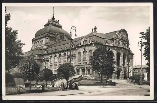 AK Freiburg / Breisgau, Partie am Stadttheater