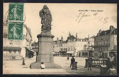 AK Avallon, Place Vauban