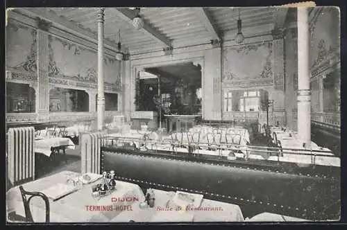 AK Dijon, salle de restaurant du Terminus-Hotel