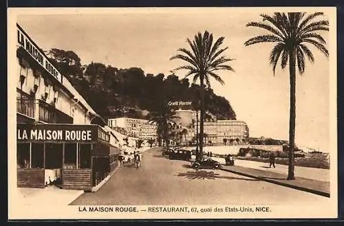 AK Nice, restaurant La Maison Rouge