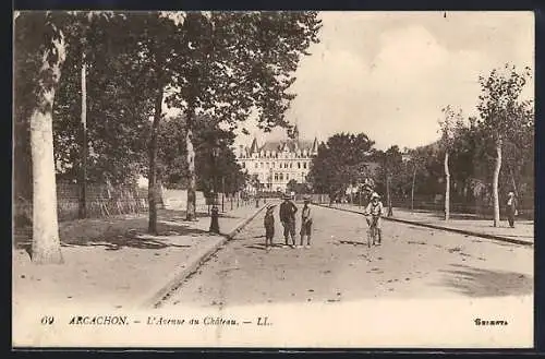 AK Arcachon, l'avenue du Château