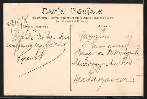 AK Avallon, La Grande-Rue