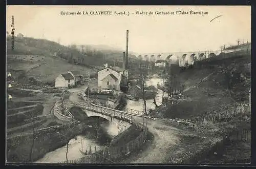 AK Chauffailles, Viaduc du Gothard et l'Usine electrique