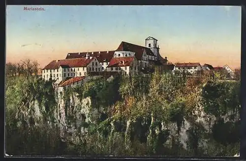 AK Mariastein, Blick auf das Kloster