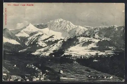 AK Caux, Panorama, Les Avants