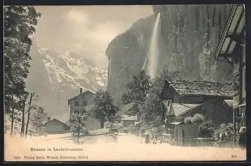 AK Lauterbrunnen, Strassenpartie