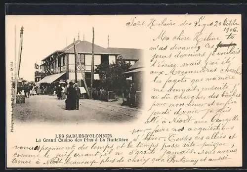 AK Les Sables-d`Olonne, Le Grand Casino des Pins à La Rudelière