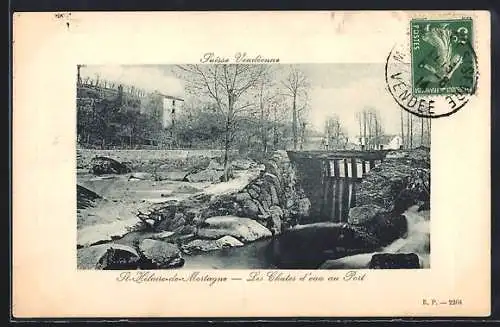 AK St-Hilaire-de-Mortagne, Les Chutes d`eau au Pont