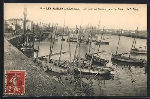 AK Les Sables-d`Olonne, La Cale du Commerce et le Port