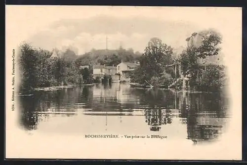 AK Rocheservière, Vue prise sur la Boulogne