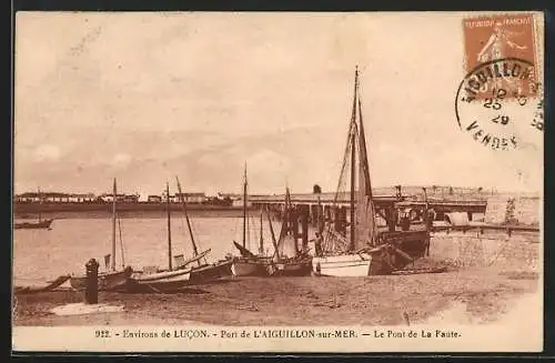 AK L`Aiguillon-sur-Mer, Le Port et le Pont de La Faute