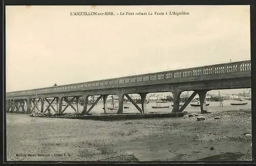 AK L`Aiguillon-sur-Mer, Le Pont reliant La Faute à L`Aiguillon