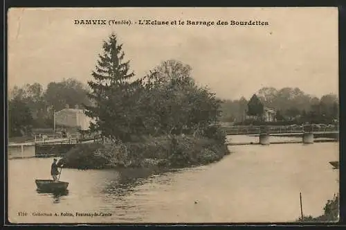 AK Damvix, L`Écluse et le Barrage des Bourdettes