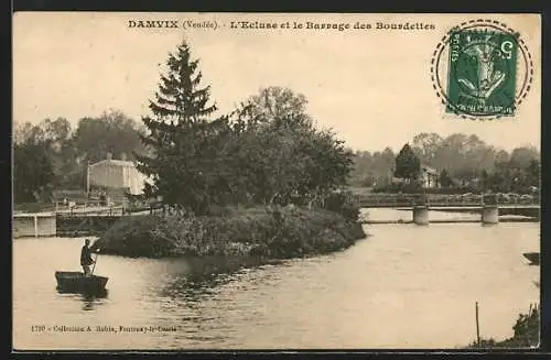 AK Damvix, L`Écluse et le Barrage des Bourdettes