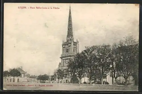 AK Lucon, Place Belle-Croix et la Flèche