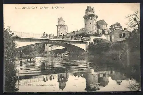 AK Apremont, Le Pont et le Château