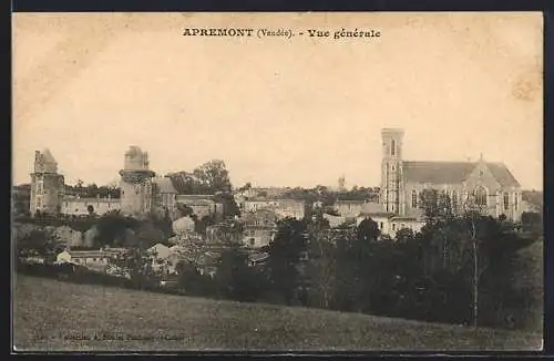 AK Apremont, Vue générale