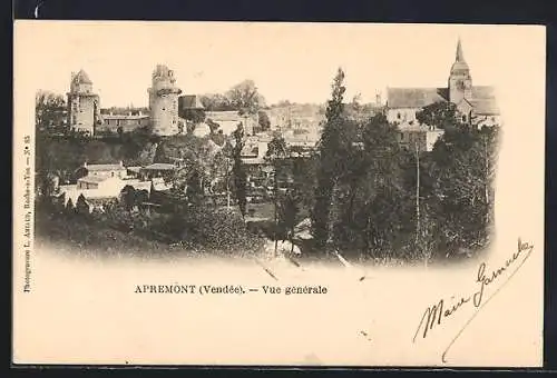 AK Apremont, Vue générale