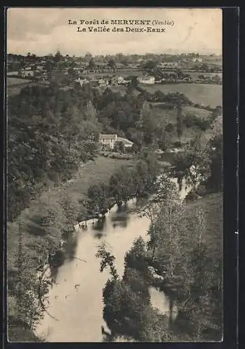 AK Mervent, La Vallée des Deux-Eaux dans la forêt de Mervent