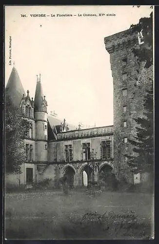 AK La Flocellière, Le Château du XVe siècle en Vendée