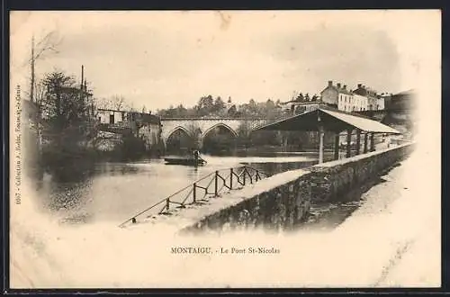 AK Montaigu, Le Pont St-Nicolas