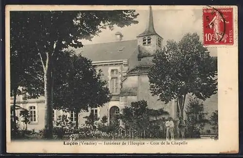 AK Lucon, Intérieur de l`Hospice, Coin de la Chapelle