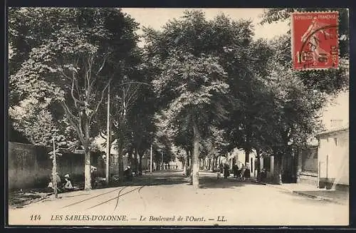 AK Les Sables-d`Olonne, Le Boulevard de l`Ouest