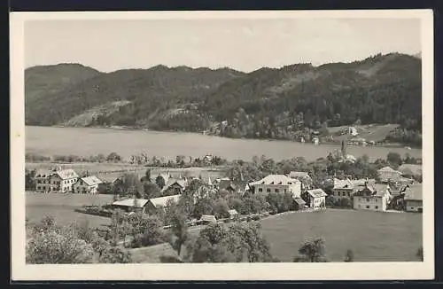 AK Seeboden, Gesamtansicht von einen Berg aus