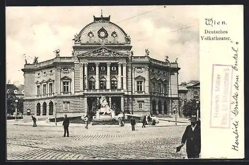 AK Wien, Deutsches Volkstheater