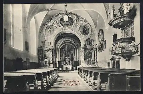 AK Klagenfurt, Inneres der Marienkirche