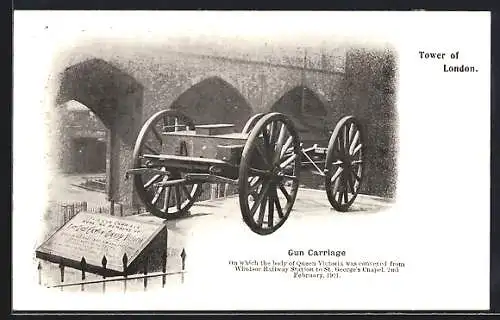 AK Tower of London, Gun Carriage