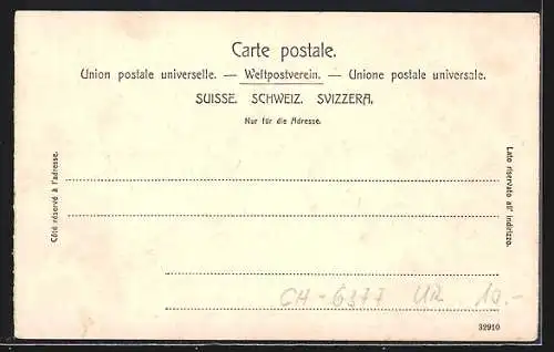 AK Tellkapelle am Vierwaldstättersee