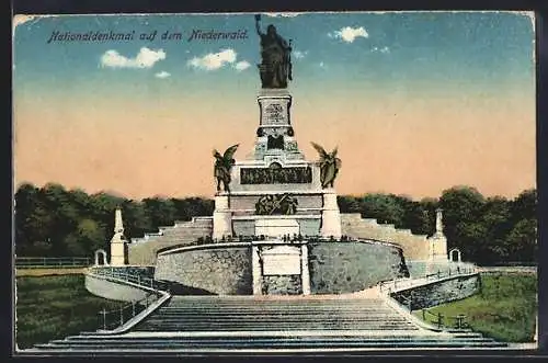 AK Nationaldenkmal auf dem Niederwald