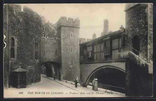 AK London, The Tower of London, Traitors' Gate and St.-Thomas' Tower