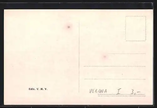 AK Verona, Arena aus der Vogelschau