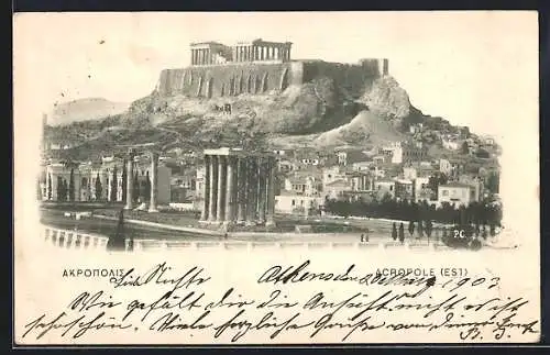 AK Athen, Acropole /Est