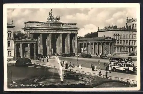 AK Berlin, Brandenburger Tor