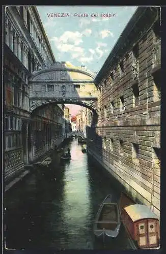 AK Venezia, Ansicht der Ponte dei sospiri