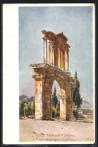 AK Athènes, Arc d`Adrien