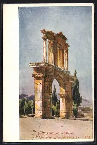 AK Athènes, Arc d`Adrien