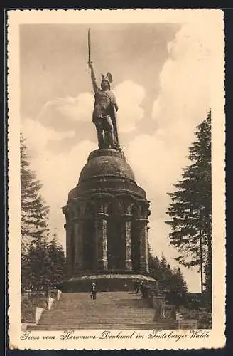 AK Hermannsdenkmal im Teutoburger Wald